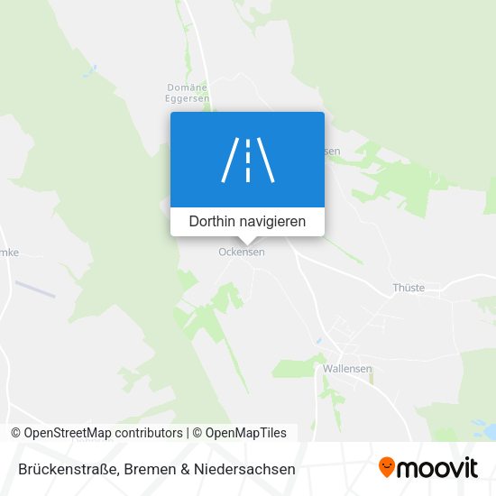 Brückenstraße Karte