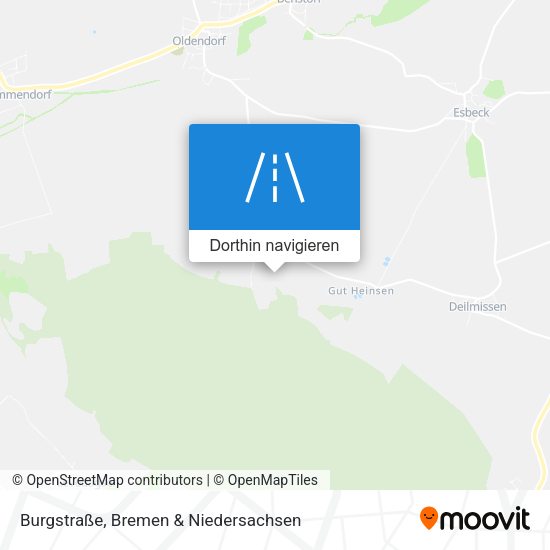 Burgstraße Karte