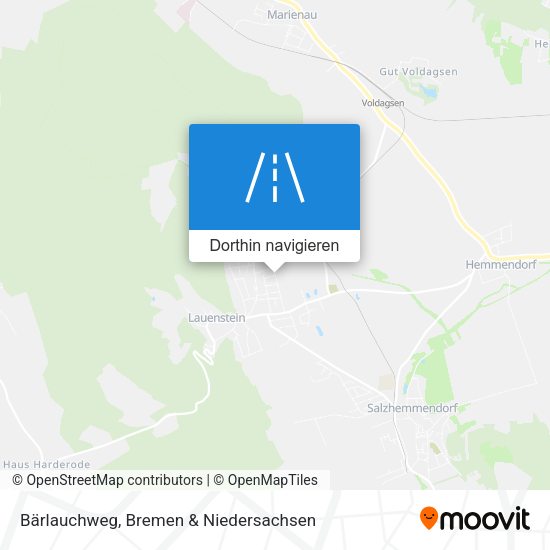 Bärlauchweg Karte