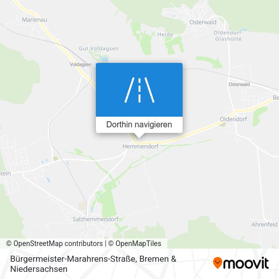 Bürgermeister-Marahrens-Straße Karte