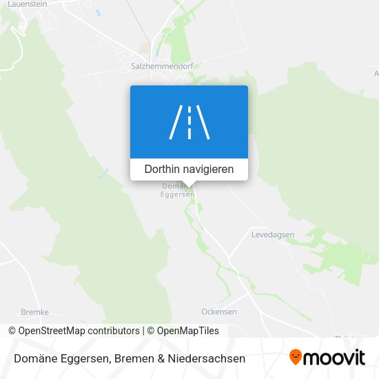 Domäne Eggersen Karte