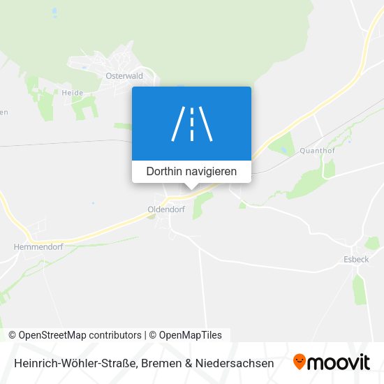 Heinrich-Wöhler-Straße Karte