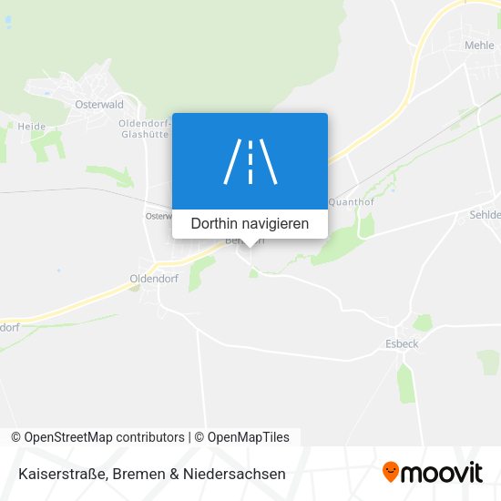 Kaiserstraße Karte