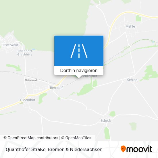 Quanthofer Straße Karte