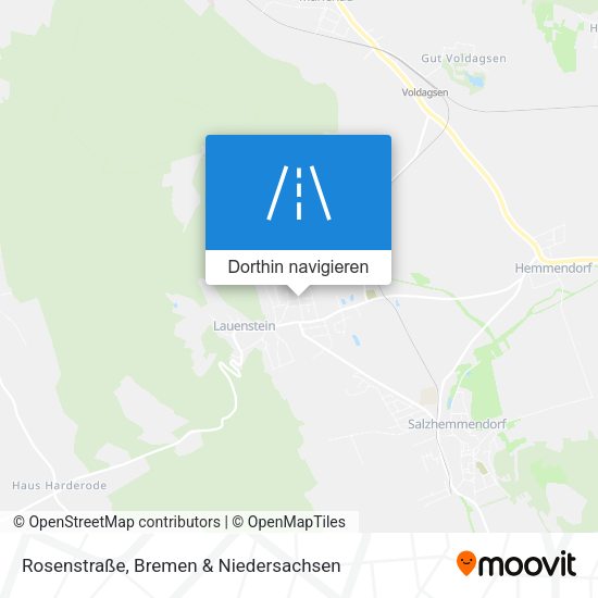 Rosenstraße Karte