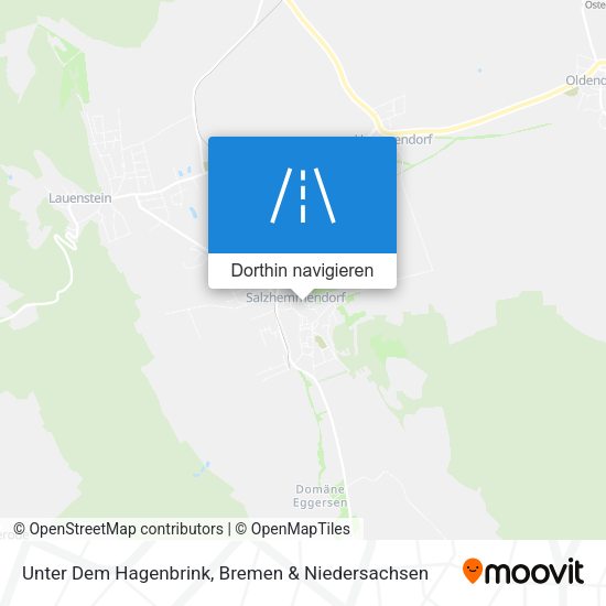 Unter Dem Hagenbrink Karte