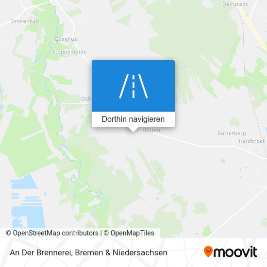 An Der Brennerei Karte