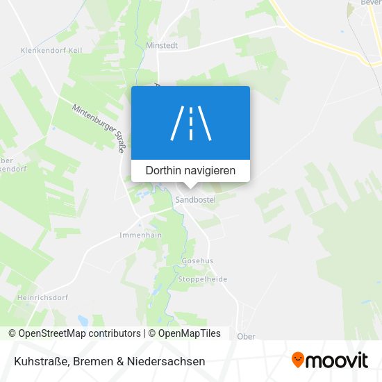 Kuhstraße Karte