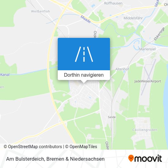 Am Bulsterdeich Karte