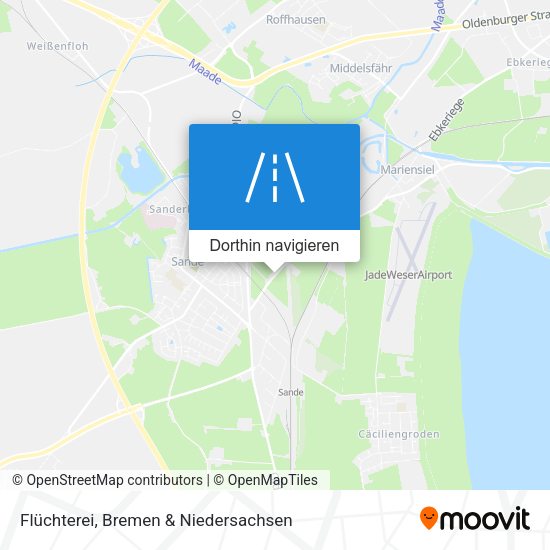 Flüchterei Karte