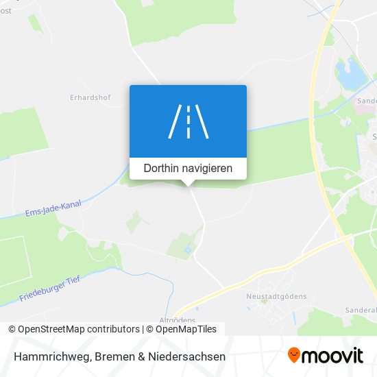 Hammrichweg Karte