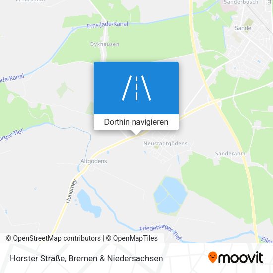 Horster Straße Karte