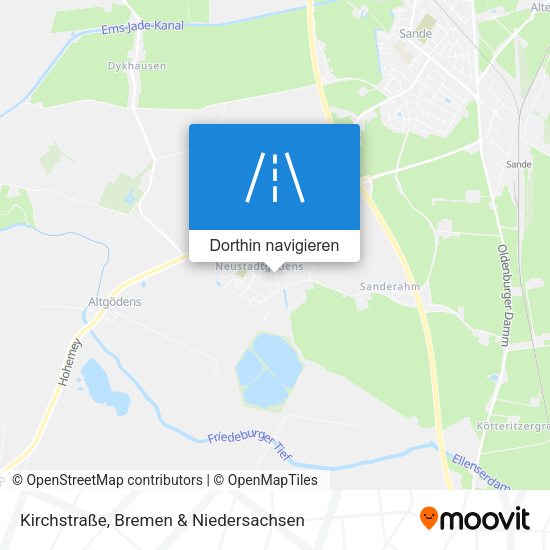 Kirchstraße Karte