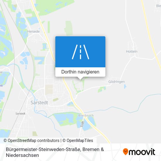 Bürgermeister-Steinweden-Straße Karte