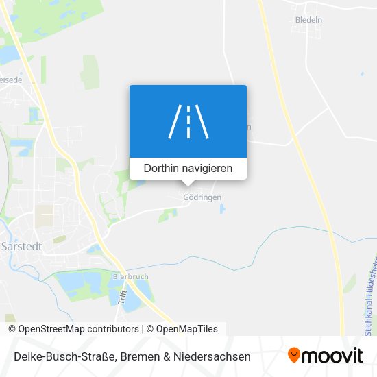 Deike-Busch-Straße Karte