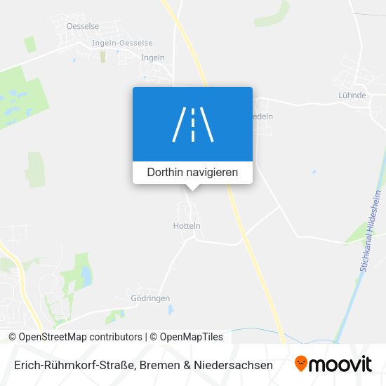 Erich-Rühmkorf-Straße Karte