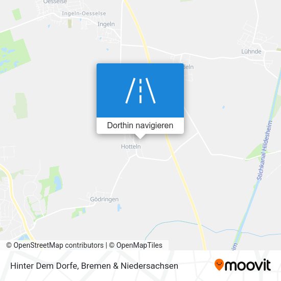Hinter Dem Dorfe Karte