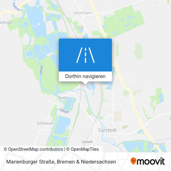 Marienburger Straße Karte