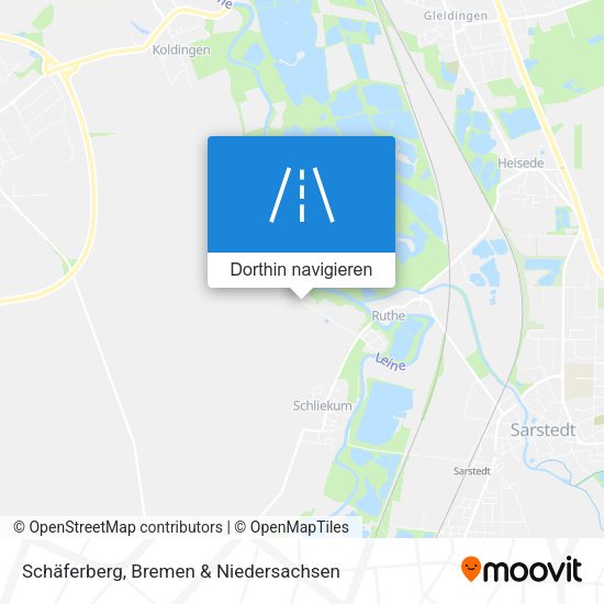 Schäferberg Karte