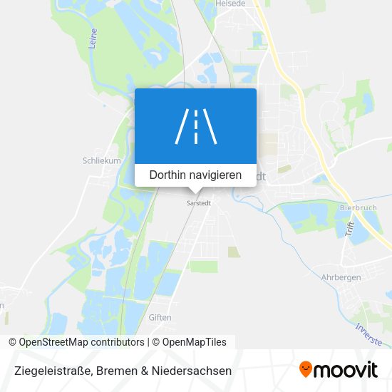 Ziegeleistraße Karte