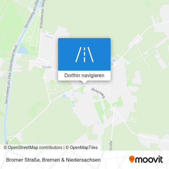 Bromer Straße Karte