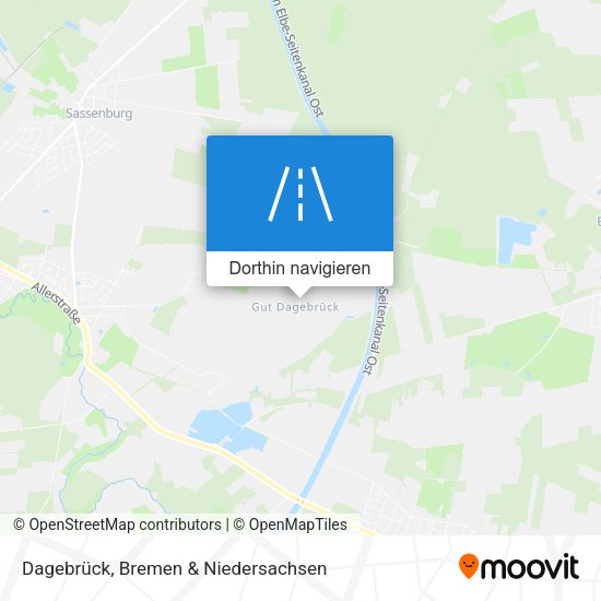 Dagebrück Karte
