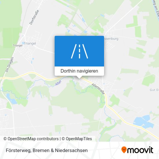 Försterweg Karte