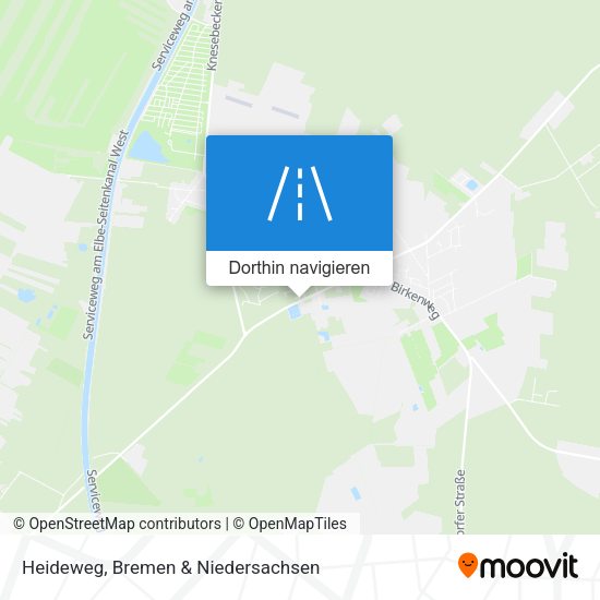 Heideweg Karte