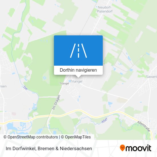 Im Dorfwinkel Karte