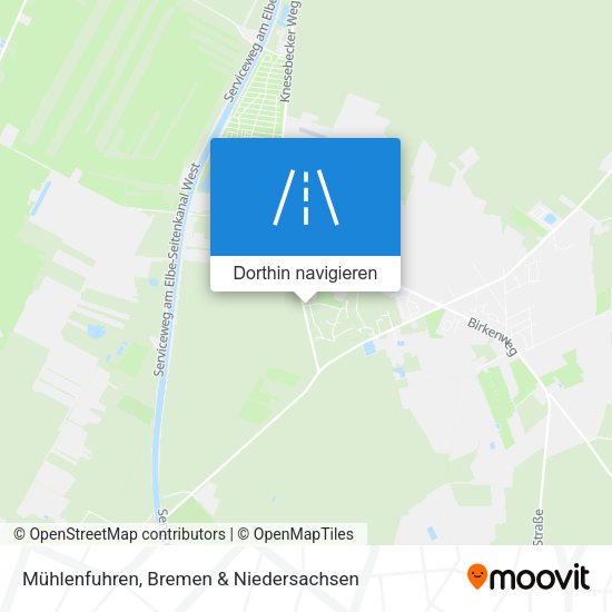 Mühlenfuhren Karte