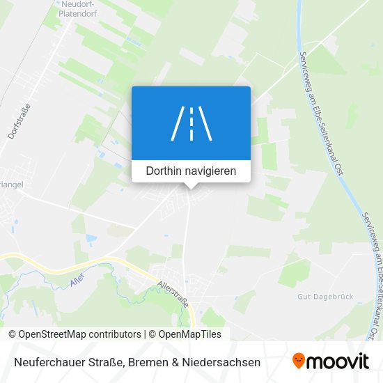 Neuferchauer Straße Karte