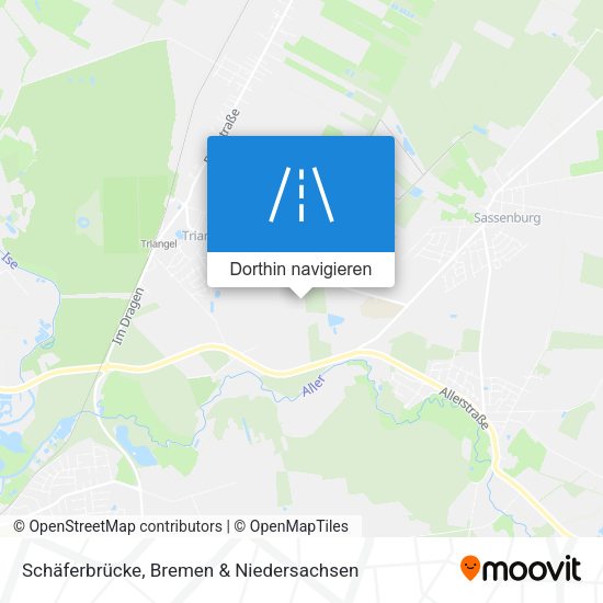 Schäferbrücke Karte