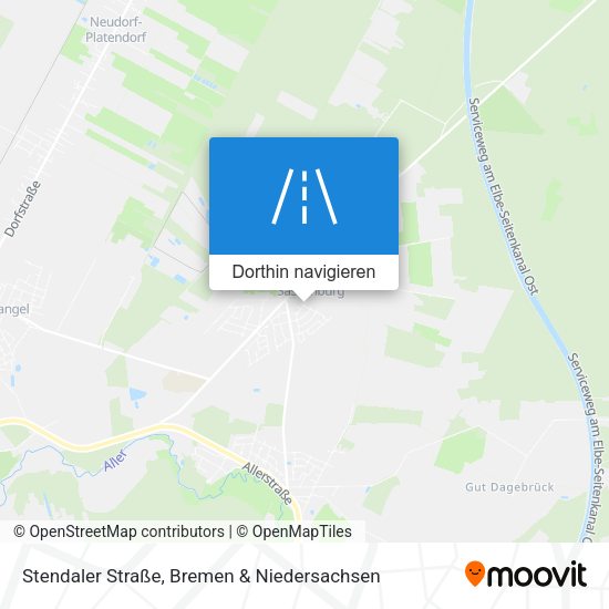Stendaler Straße Karte