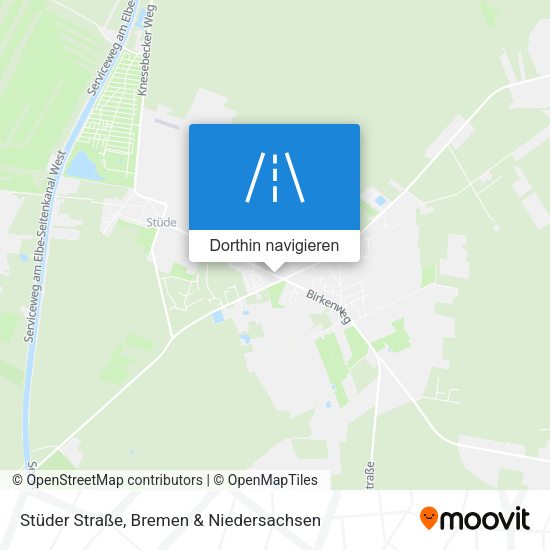 Stüder Straße Karte