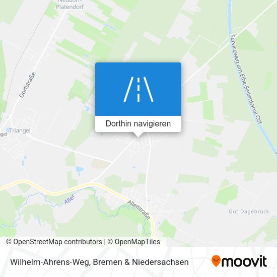 Wilhelm-Ahrens-Weg Karte
