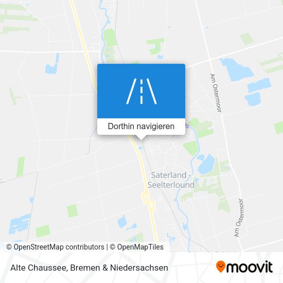 Alte Chaussee Karte