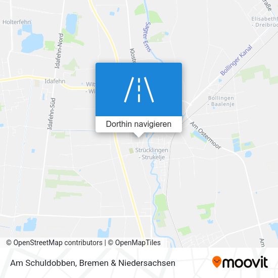 Am Schuldobben Karte