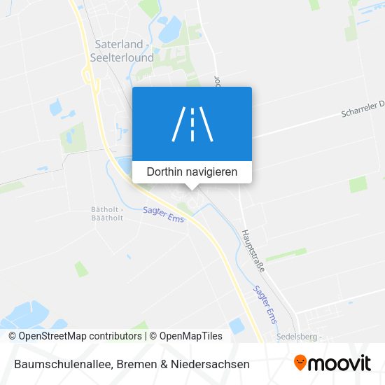 Baumschulenallee Karte