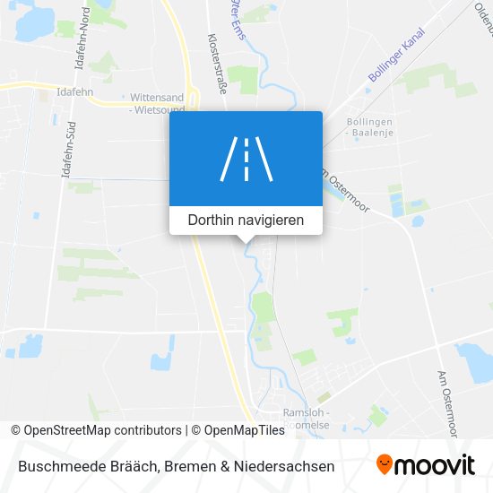 Buschmeede Brääch Karte
