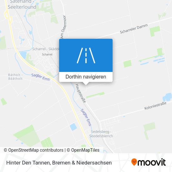Hinter Den Tannen Karte