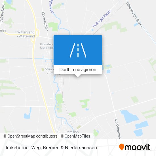 Imkehörner Weg Karte