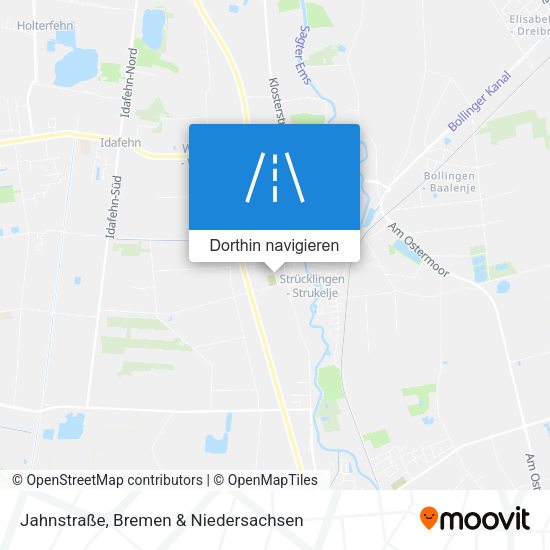 Jahnstraße Karte