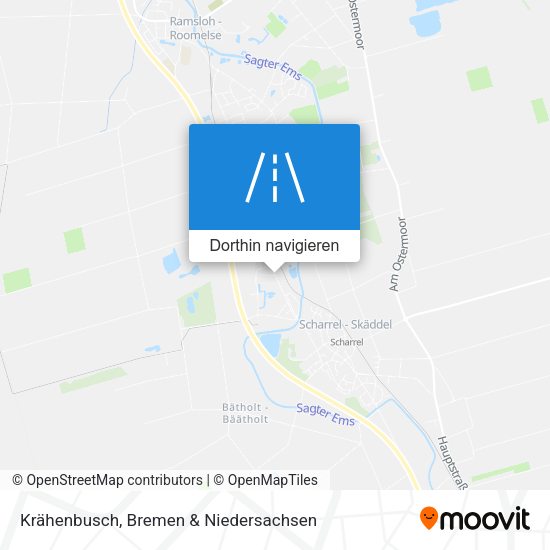 Krähenbusch Karte