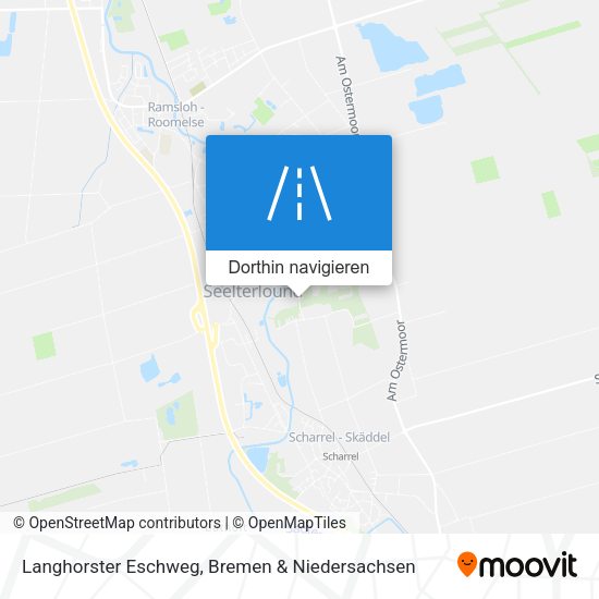 Langhorster Eschweg Karte