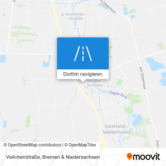 Veilchenstraße Karte