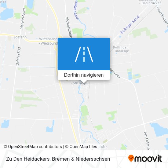 Zu Den Heidackers Karte