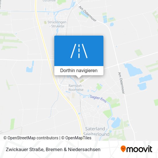 Zwickauer Straße Karte