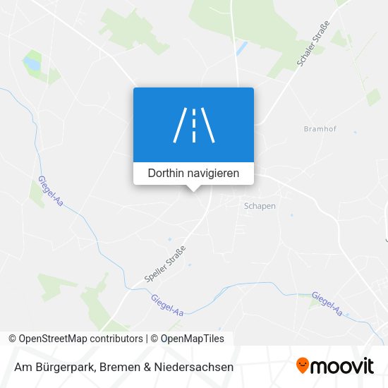 Am Bürgerpark Karte