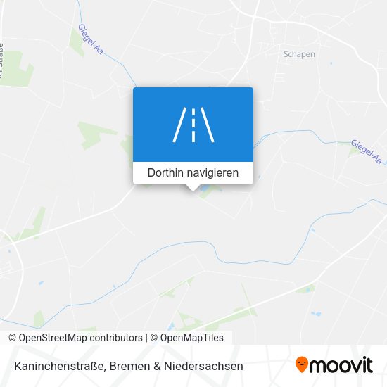 Kaninchenstraße Karte