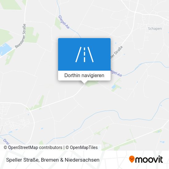 Speller Straße Karte